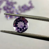 5mm Round Faceted Brazilian Amethyst – AAA+ Quality – 100% Natural Gemstone – Ideal for Fine Jewelry & Custom Designs
