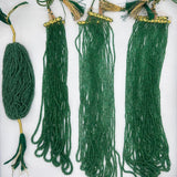 Natural Emerald Smooth Rondelle Beads 3mm to 5mm – 100% Natural AAA+ Gemstones – Ideal for High-End Jewelry Making