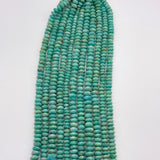 Natural Amazonite 8mm to 12mm Faceted Rondelle Beads – AAA+ Quality Blue-Green Gemstone for Jewelry Making