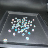 Natural Ethiopian Opal Oval Cabochons – 3x5mm to 9x11mm – AAA+ Quality – Smooth Polished Gemstones for Jewelry Making
