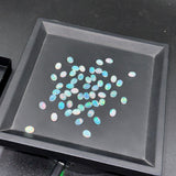 Natural Ethiopian Opal Oval Cabochons – 3x5mm to 9x11mm – AAA+ Quality – Smooth Polished Gemstones for Jewelry Making