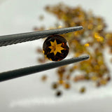 4mm Petrol Brown Tourmaline Round – Natural Deep Earthy Gemstone AAA+ Quality