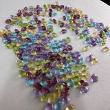 Multi Stone Faceted Pear Drop Gemstones – 3x5mm to 9x11mm – AAA+ Natural Mixed Gemstone Pear Shapes for Jewelry