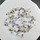 Multi Stone Faceted Pear Drop Gemstones – 3x5mm to 9x11mm – AAA+ Natural Mixed Gemstone Pear Shapes for Jewelry