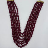 Glass-Filled Ruby Smooth Round Beads – 6mm to 11mm Polished Ruby Gemstones for Jewelry Making – AAA Quality