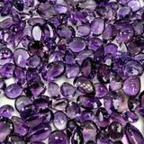 Natural Amethyst Free Size Gemstones – Large AAA+ Grade Loose Stones for Jewelry & Healing