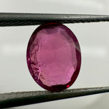 Natural No-Heat Ruby Oval 7.10x9mm – 2.55 Carats | AAA+ Certified Untreated Red Gemstone for Custom Fine Jewelry