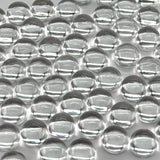 6mm Round White Topaz Cabochons – Natural, Clear Gemstones, Smooth Polished, Ideal for Rings, Earrings & Jewelry Making