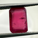 Natural No-Heat Ruby Octagon 2.61 Carats | 5.70x8.50mm | AAA+ Certified Untreated Gemstone