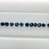 Natural London Blue Topaz 3mm Round Faceted | AAA+ Gemstones for Fine Jewelry